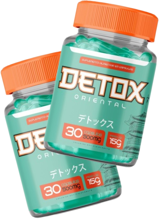 Detox Oriental - Frasco e Caixa